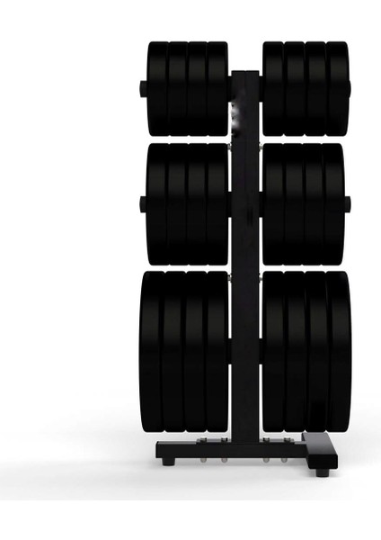 25/28 mm Ağırlık Plaka Depolama Standı