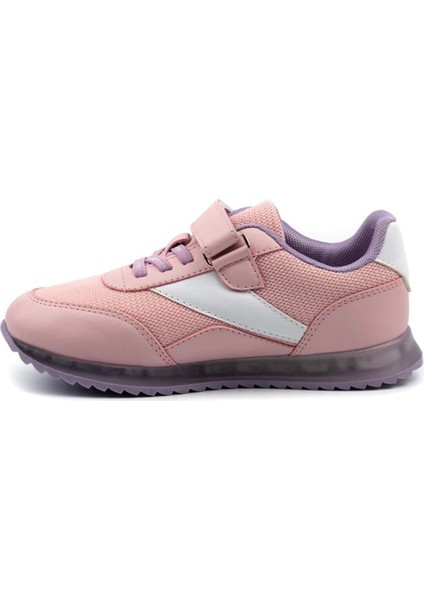 Fileli Cırtlı Pudra Fashion Sneaker Iron modelleri