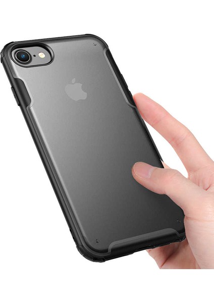 iPhone Se 2022 Venga Serisi Arkası Mat Renkli Kenar Çift Kontrast Silikon Kılıf fırsatları