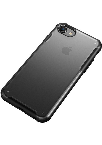 iPhone Se 2022 Venga Serisi Arkası Mat Renkli Kenar Çift Kontrast Silikon Kılıf indirimleri