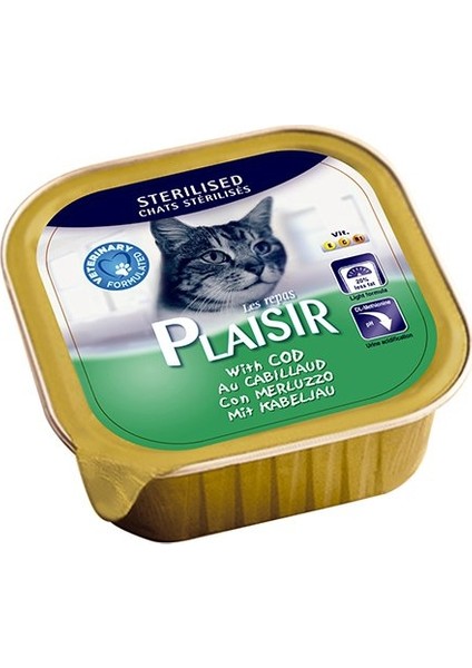 Sterilised Morina Balıklı Pate Kısır Kedi Konservesi 100 gr