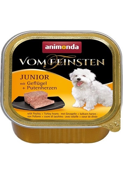 Junior Kümes Hayvanı ve Hindili Köpek Konservesi 150 gr