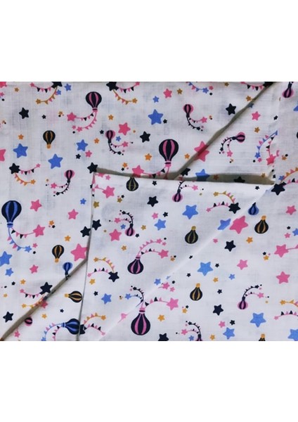 Çok Amaçlı Çift Katlı Müslin Battaniye %100 Pamuk Bez Örtü (100X100)