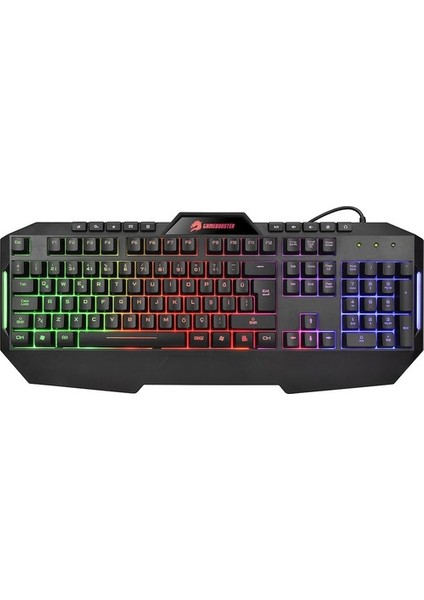 Aydınlatmalı Membrane Oyun Klavyesi Gamebooster G59K Frontier Rainbow