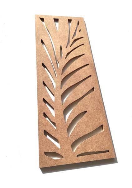 Tropikal Yaprak Desenli Boyanabilir Ham Mdf Tablo / Ağaç Pano fiyatları