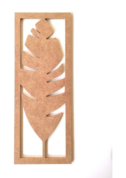 Dekoratif Yaprak Desen Duvar Dekoru / Ham Mdf Boyanabilir Uzun Yaprak fiyatları