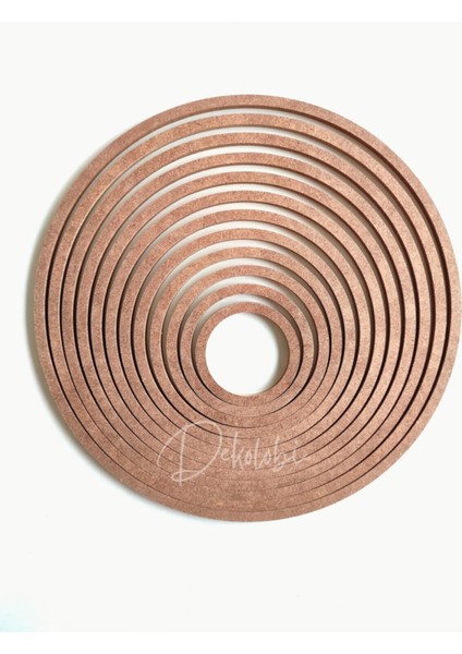 12'li Kasnak Seti 1. Kalite Ham Mdf 6 mm Makrome Kasnağı / Düş Kapanı /rüya Kapanı fiyatları