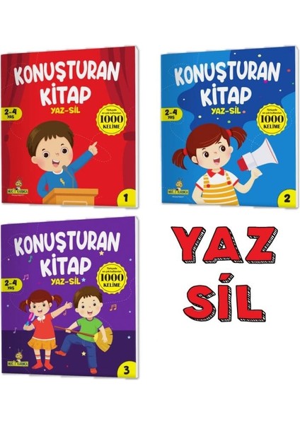 Yükselen Zeka Mucit Karınca Konuşturan Kitap Serisi Yaz-Sil Kitaplar