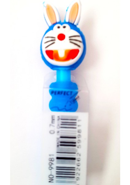 Silikon Başlı Süper Tavşan 07 Uçlu Versatil Kalem