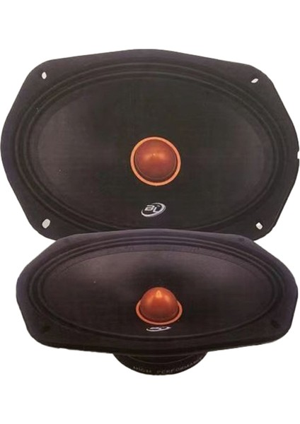 Magıcvoıce Ts6. 9d. A 6x9 Inch Oval Max 360 Watt 2li Takım Oto Mıdrange Hoparlör
