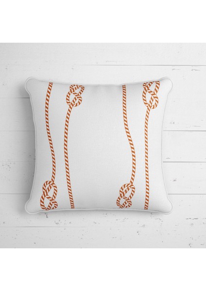 Marin Yastık Çift Tarafı Baskılı Kırlent Kılıfı