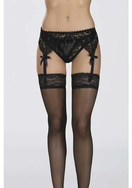 Nbb Kadın Dantelli Jartiyer String Takım 1001 - 1 Adet