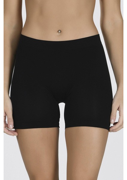 Kadın Dikişsiz Seamless Şort Tayt - 3 Adet