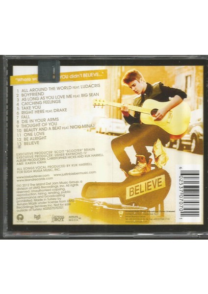 Justin Bieber – Believe CD