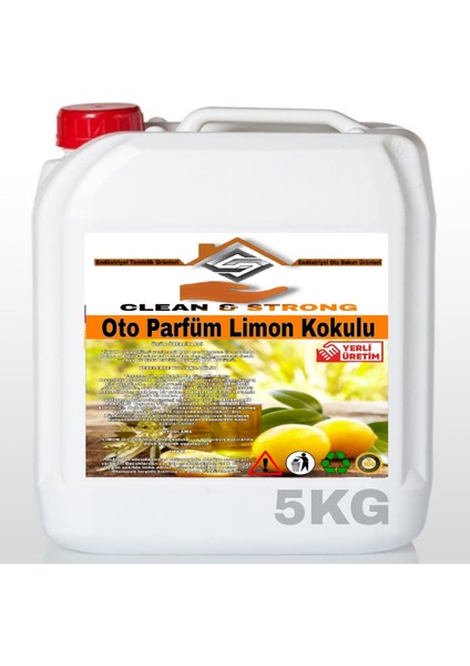 Oto Parfüm Limon Kokusu 5kg