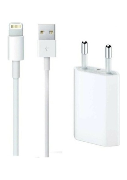 Apple iPhone Uyumlu Xs Max Şarj Aleti (Adaptör+Usb Kablo)