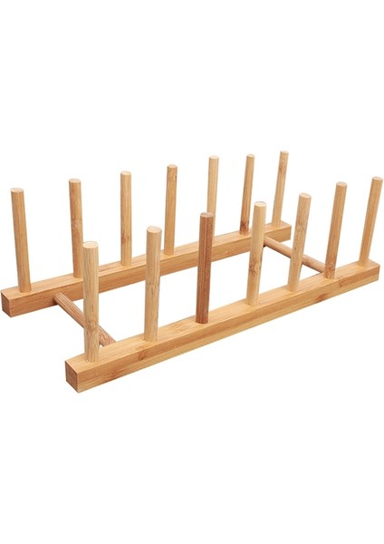Masif Bej Bulaşıklık Tabaklık, Boyut: 30X12X10Cm Bej (Yurt Dışından)