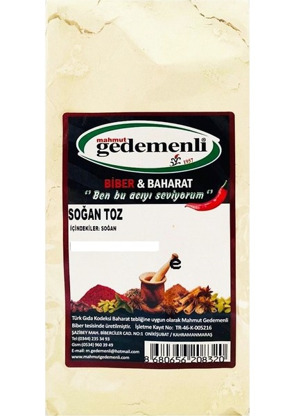 Soğan Toz 1 kg