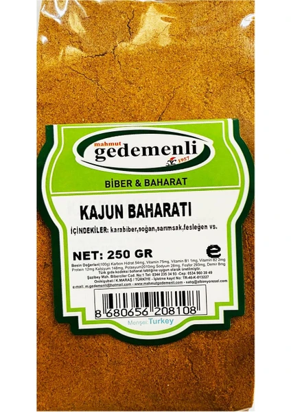 Kajun Baharatı 250 gr