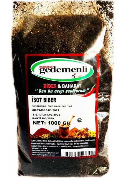 Maraş Isot Biber 1 kg