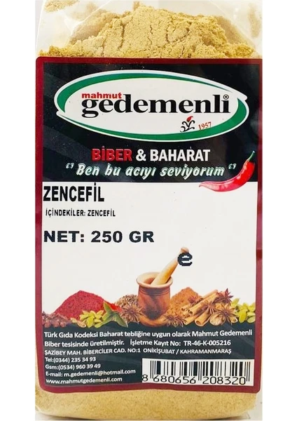 Zencefil Toz  250 gr