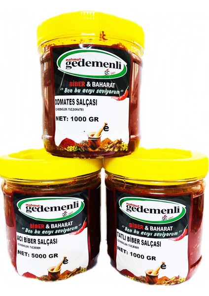 Ev Tipi Salça Seti 1 kg Luk