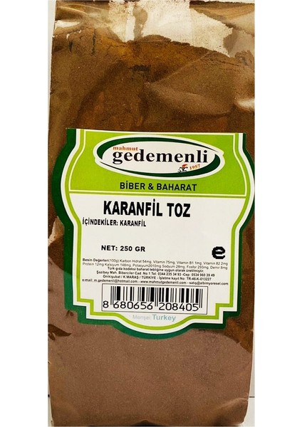 Karanfil Toz 250 gr