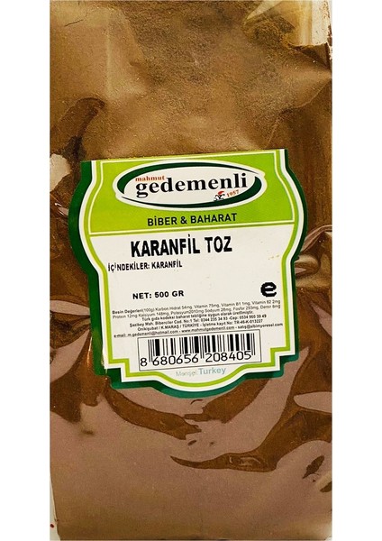 Karanfil Toz 500 gr