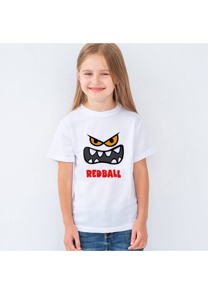 Red Ball 4 Crazy Kırmızı Top Redball Çocuk Tişört Mr-09 fiyatları
