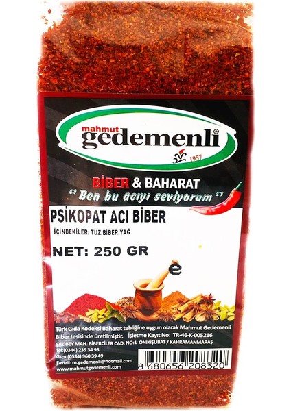Acı Biber 250 gr