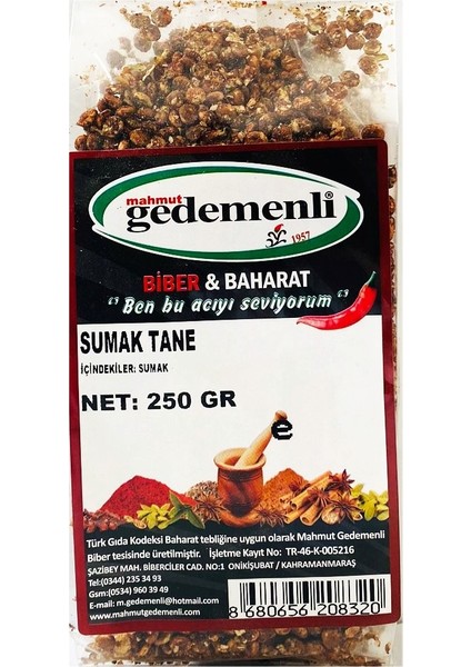 Sumak Tane 250 gr