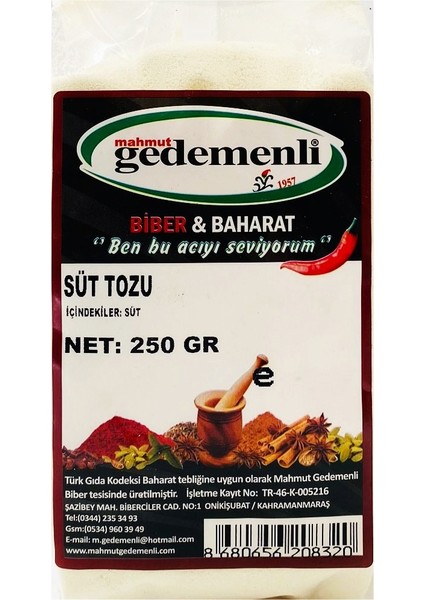 Süt Tozu 250 gr