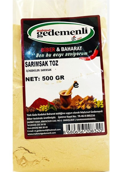 Sarımsak Toz 500 gr