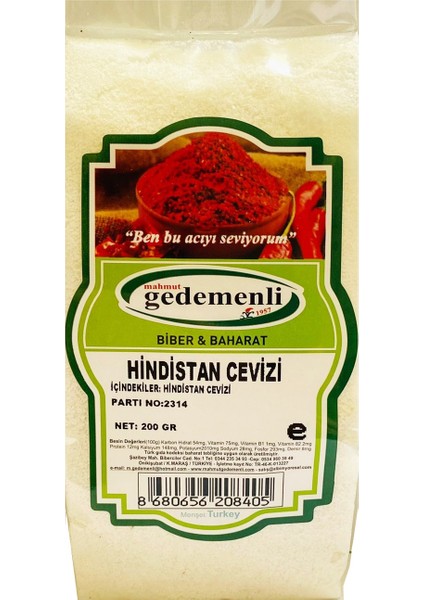 Hindistan Cevizi 200 gr