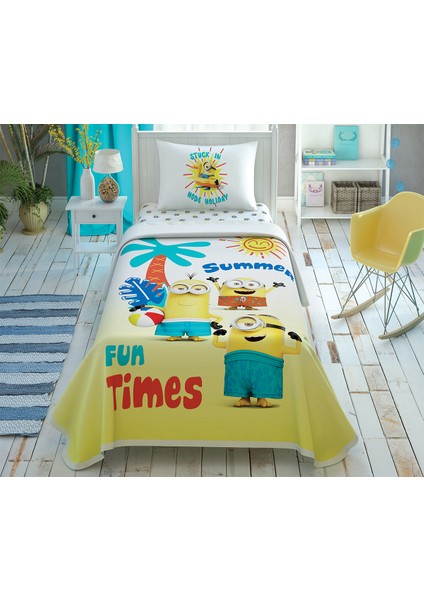 Minions Summer Tek Kişilik Lisanslı Pike Takımı