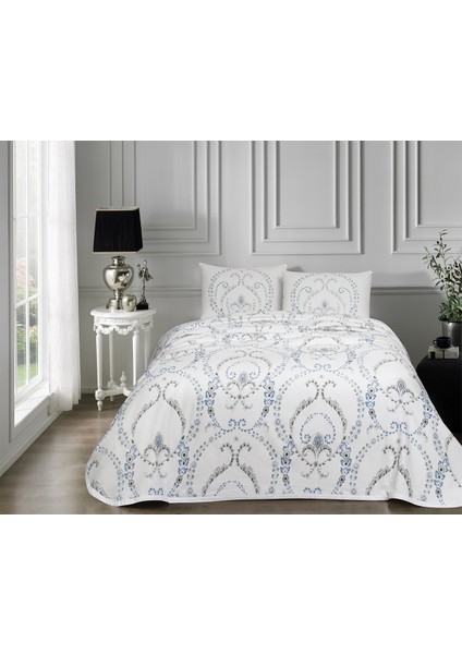 Altessa Mavi Tek Kişilik Emprime Pike Takımı