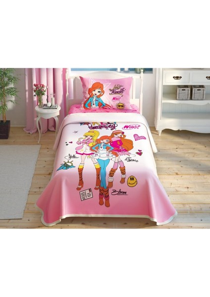 Winx Dream Tek Kişilik Lisanslı Pike Takımı