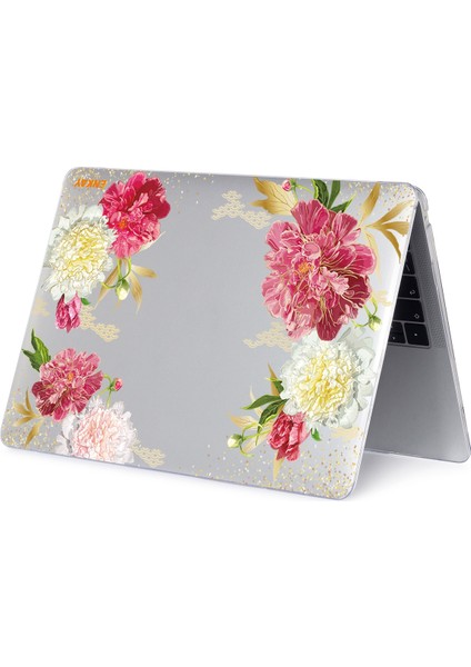 Macbook Pro 13.3 Inç A1706 Için Enkay Çiçek Kristal Kılıf Pembe (Yurt Dışından) modelleri