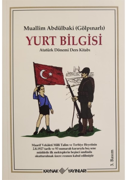 Yurt Bilgisi - Abdülbaki Gölpınarlı