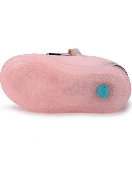 Sun Kız/erkek Çocuk Işıklı Pudra Sneaker Bebe Patik Filet Günlük Spor Ayakkabı 220.P21Y.212 modelleri