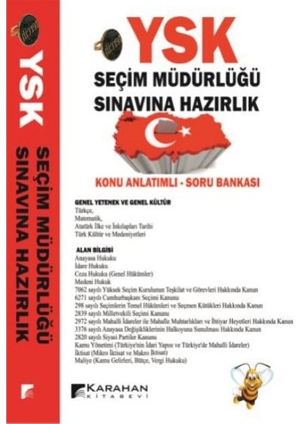 Ysk Seçim Müdürlüğü Sınavına Hazırlık Konu Anlatımlı Soru Bankası - Songül Gültekin