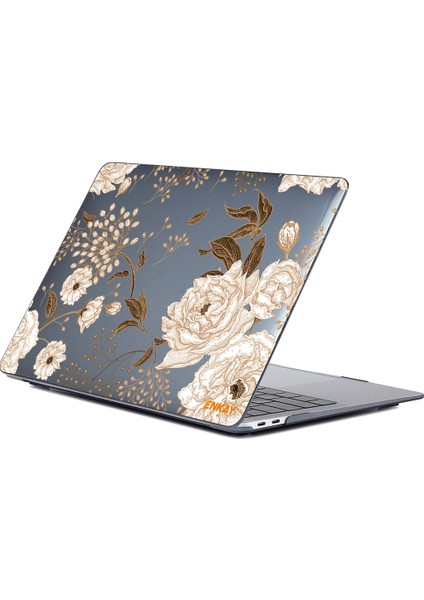 Macbook Air 13.3 Inç A1932 Için Enkay Vintage Desen Kılıf Altın (Yurt Dışından) modelleri