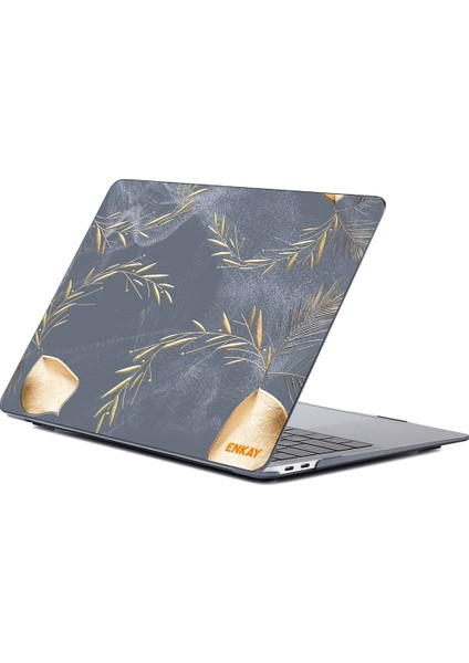 Macbook Air 13.3 Inç A1932 Için Enkay Vintage Desen Kılıf Yabani Yulaf (Yurt Dışından) modelleri