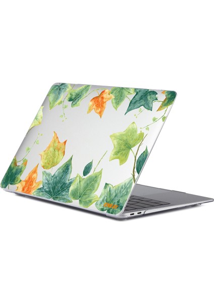 Macbook Air 13.3 Inç A1932 2018 Için Enkay Laotop Kılıf Sarmaşık Yaprağı Deseni (Yurt Dışından) modelleri