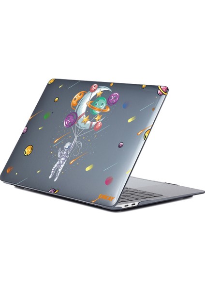 MacBook Pro 15.4 Inç A1707 Için Enkay Yıldız Kristal Kılıf Balon Astronot (Yurt Dışından)