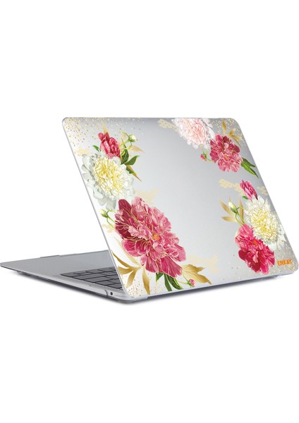 Macbook Pro 16.2 Inç A2485 Için Enkay Çiçek Kristal Kılıf Sarı (Yurt Dışından) fiyatları