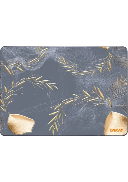 Macbook Pro 15.4 Inç A1707 Için Enkay Vintage Desen Kılıf Erik Çiçeği (Yurt Dışından)