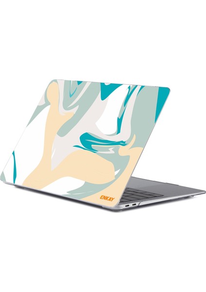 MacBook Pro 16.2 Inç A2485 2021 Için Enkay Laotop Kılıf Geometri No.6 (Yurt Dışından)