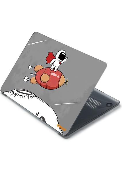 MacBook Pro 13.3 Inç A2251 Için Enkay Yıldız Kristal Kılıf Roket Astronot (Yurt Dışından)