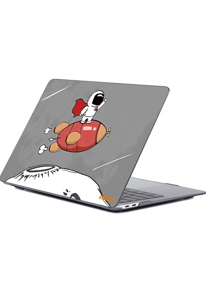 MacBook Pro 13.3 Inç A2251 Için Enkay Yıldız Kristal Kılıf Roket Astronot (Yurt Dışından)
